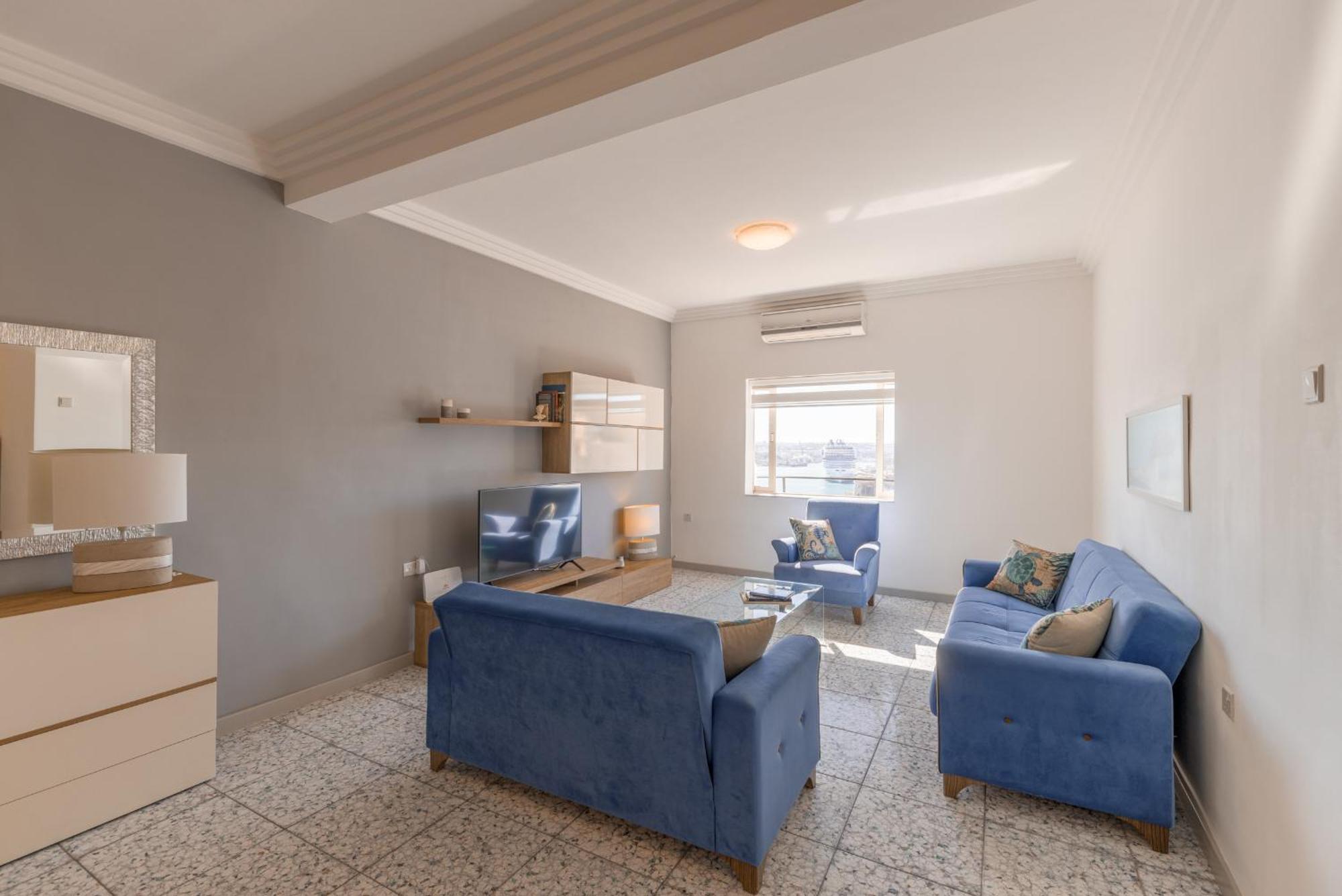 Harbour View - Large 2Br Apartment Valletta Exteriör bild